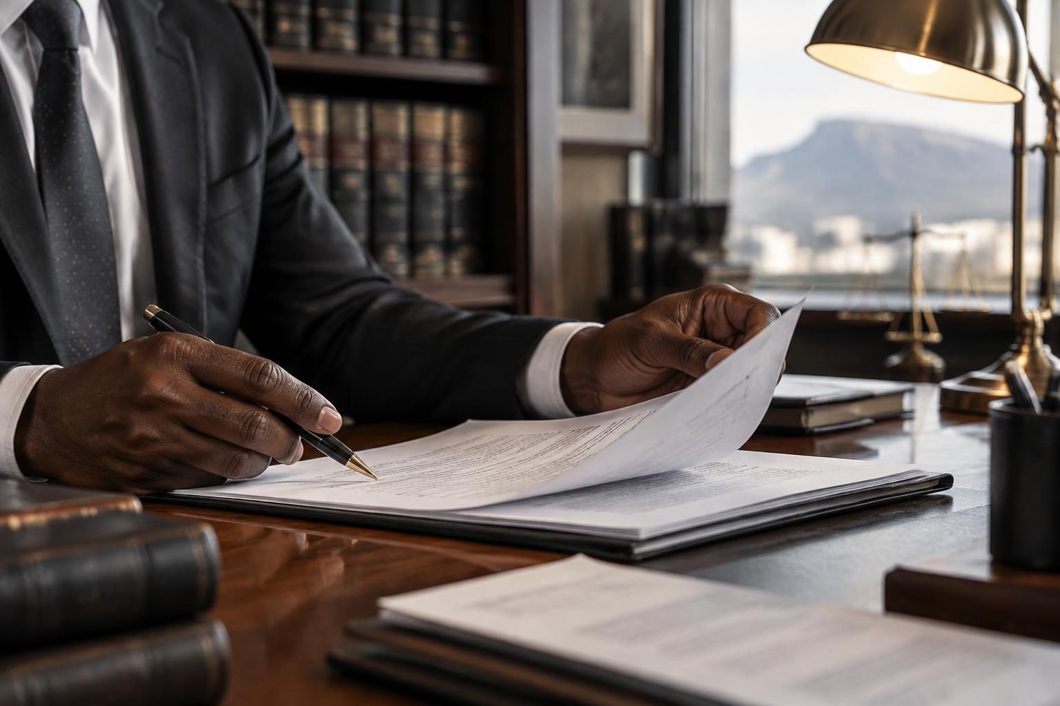 Our Legal Services: legal and business setting