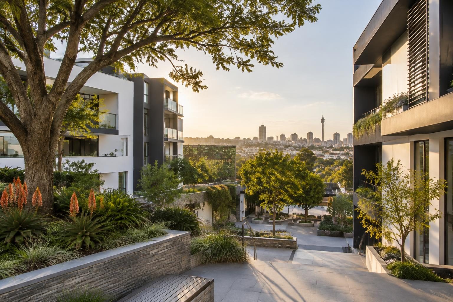 Contemporary Johannesburg property